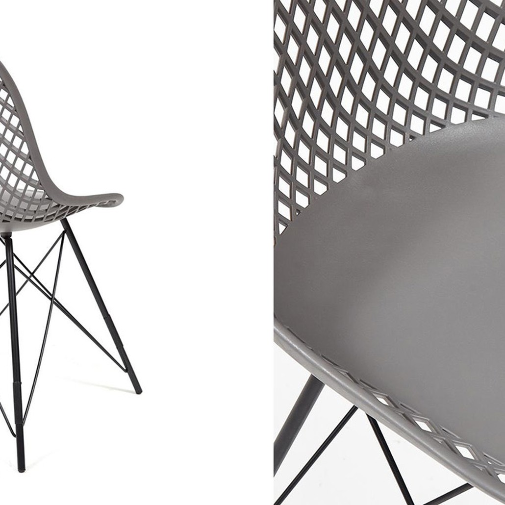 Стул DSR mesh gray