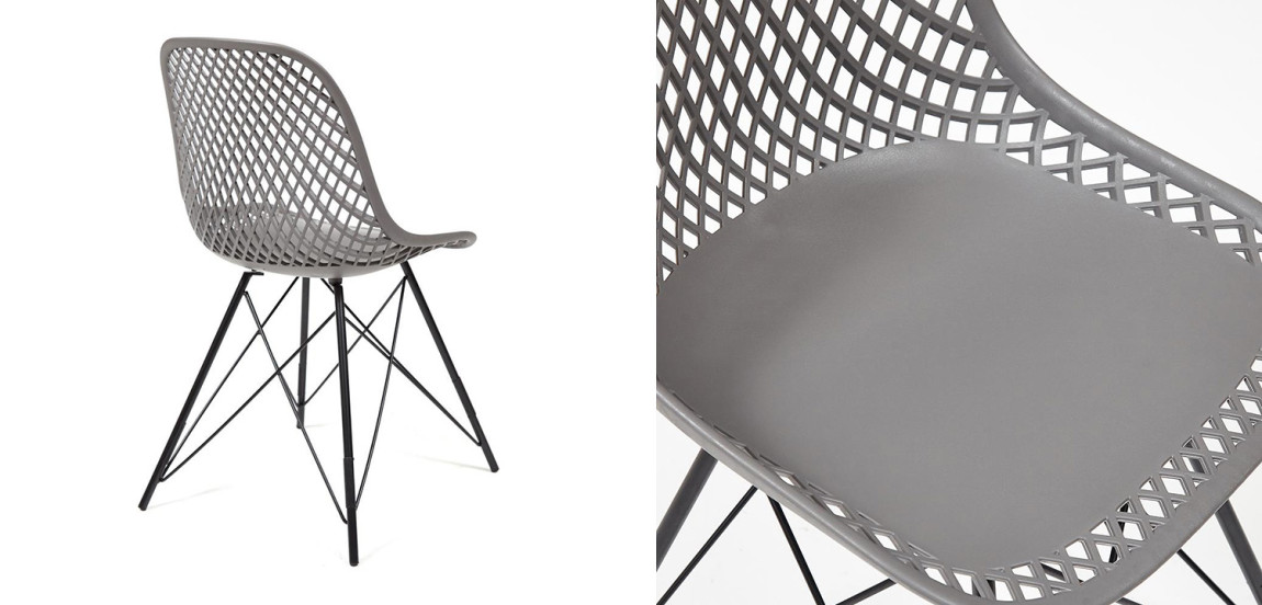 Стул DSR mesh gray