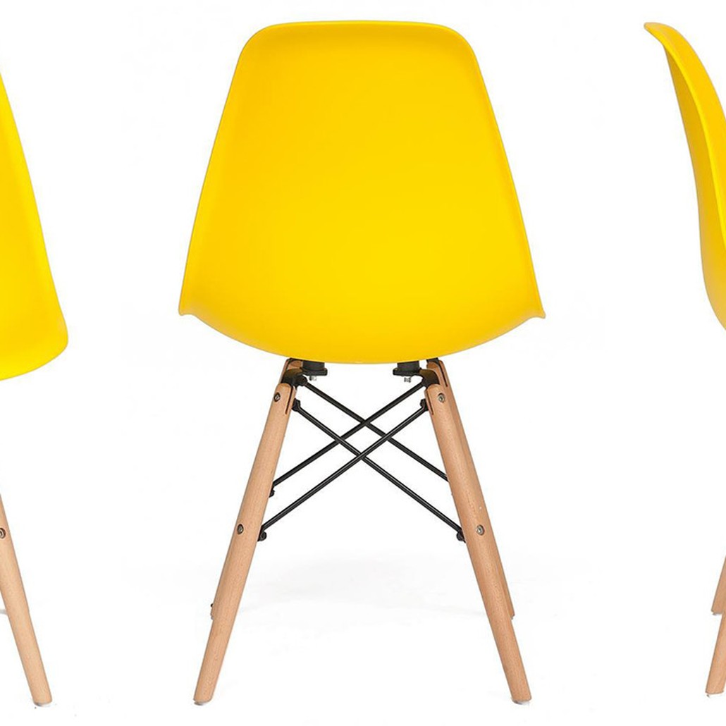 Стул DSW yellow