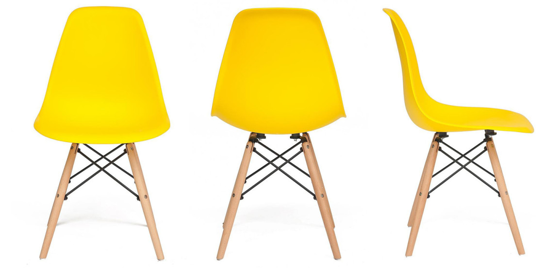Стул DSW yellow