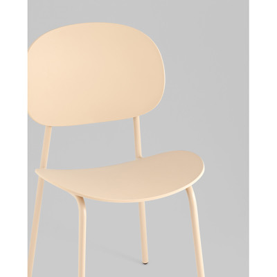 Стул Edie пластик бежевый