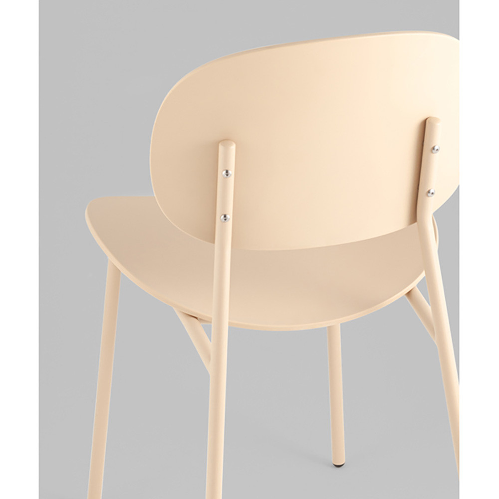 Стул Edie пластик бежевый