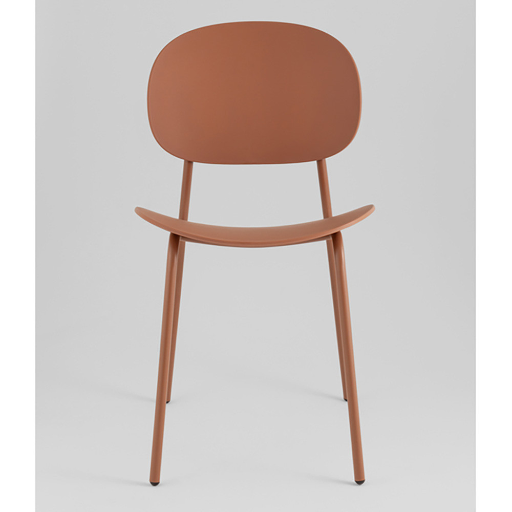 Стул Edie пластик коричневый