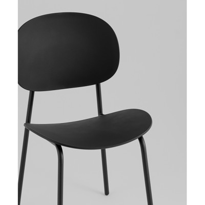 Стул Edie пластик черный