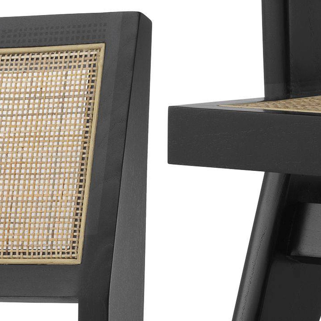 Стул Eichholtz Chair Niclas With Desk black