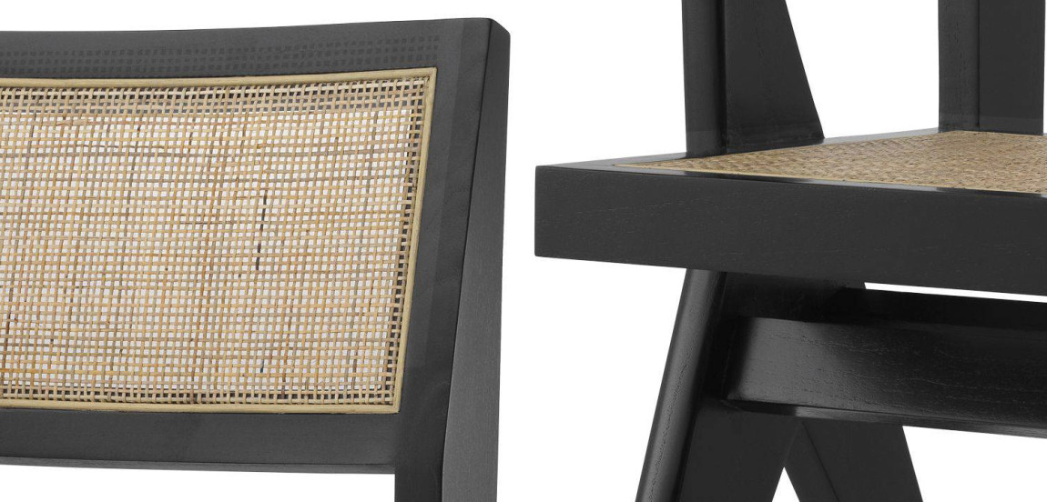 Стул Eichholtz Chair Niclas With Desk black