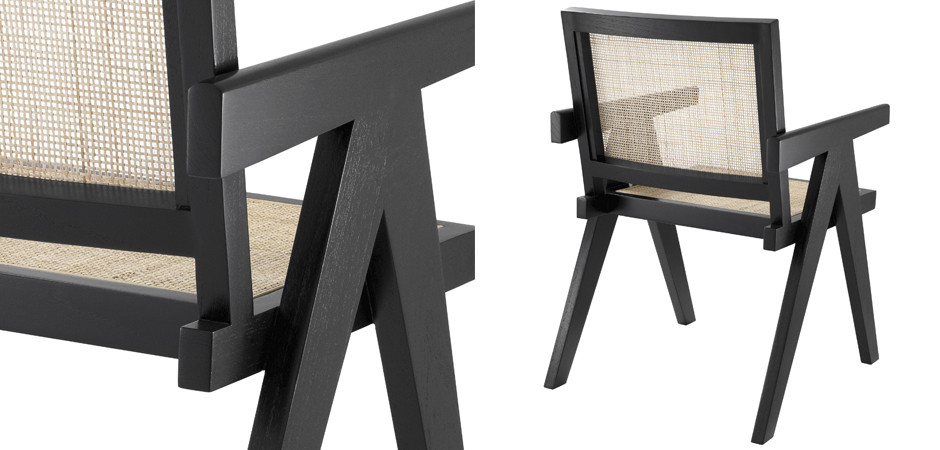 Стул Eichholtz Dining Chair Aristide black