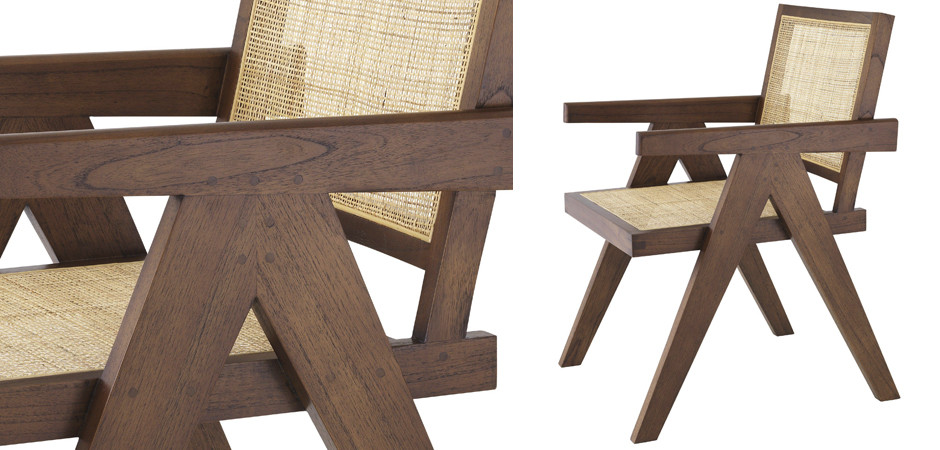 Стул Eichholtz Dining Chair Aristide brown