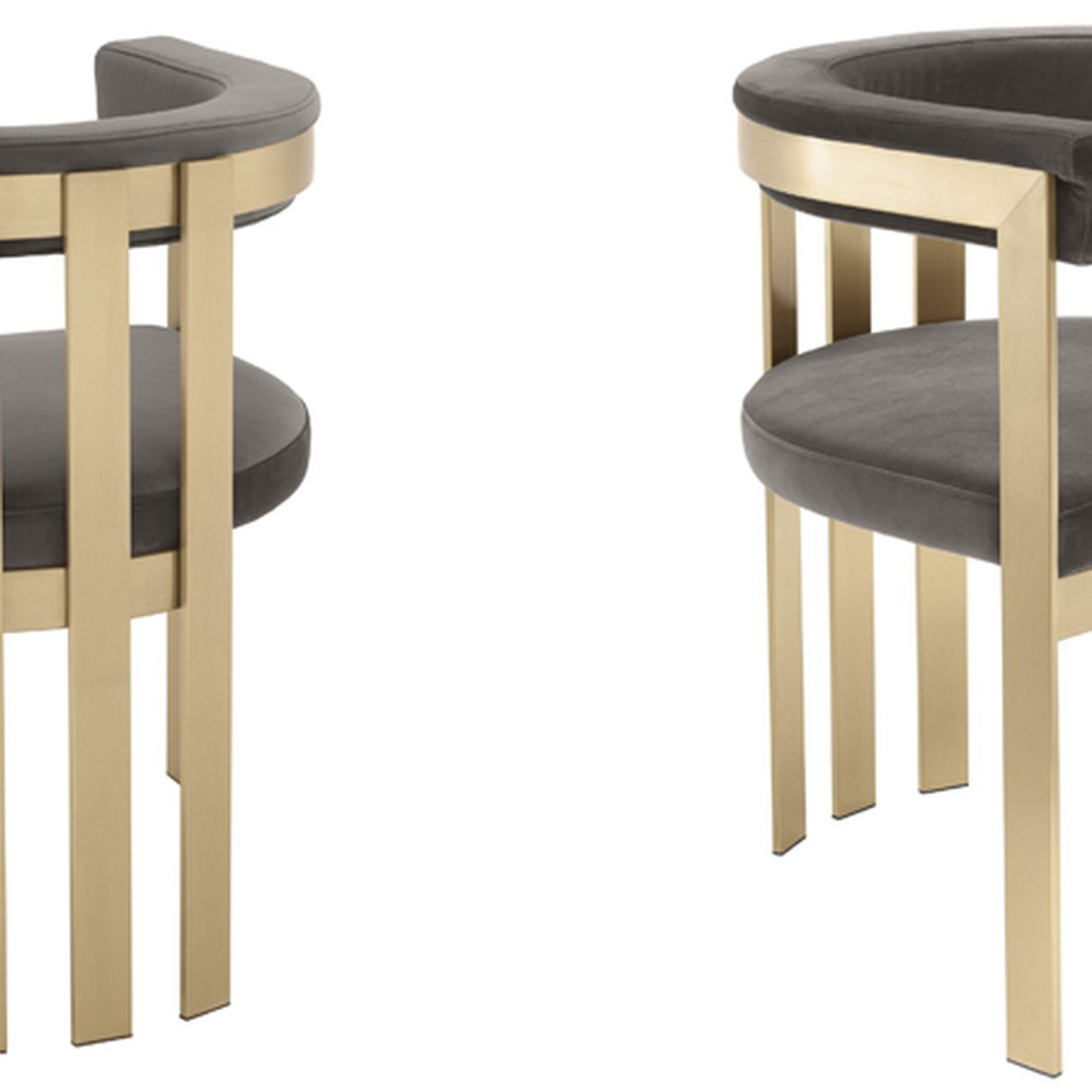 Стул Eichholtz Dining Chair Clubhouse grey