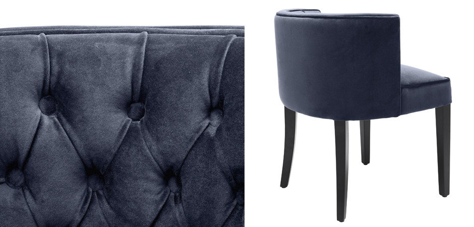 Стул Eichholtz Dining Chair Dearborn blue