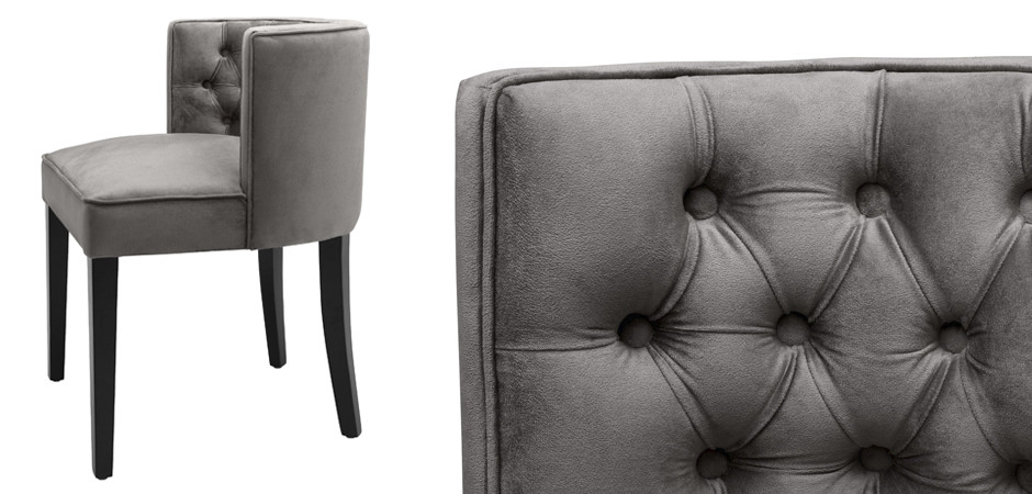 Стул Eichholtz Dining Chair Dearborn grey