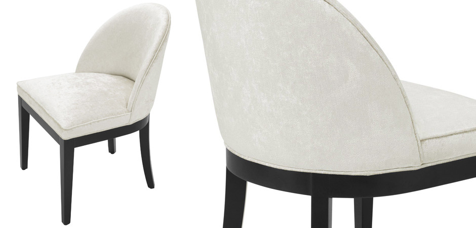 Стул Eichholtz Dining Chair Fallon Mirage off-white