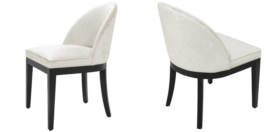 Стул Eichholtz Dining Chair Fallon Mirage off-white