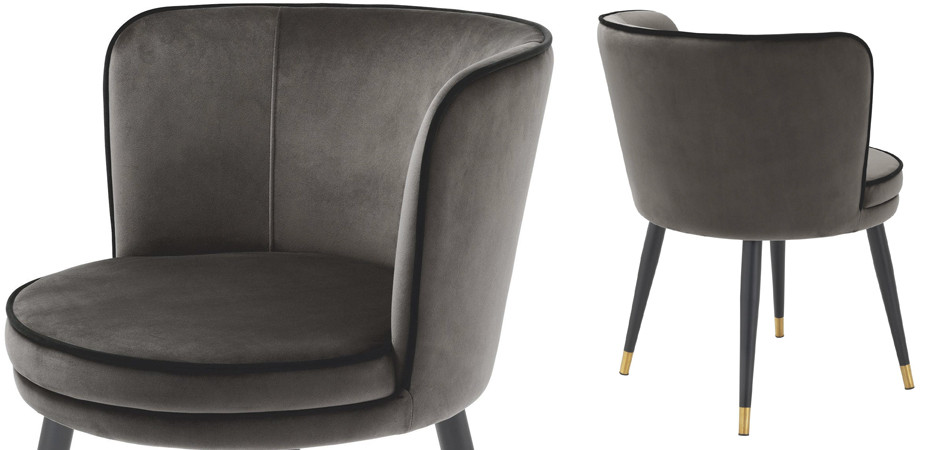 Стул Eichholtz Dining Chair Grenada grey