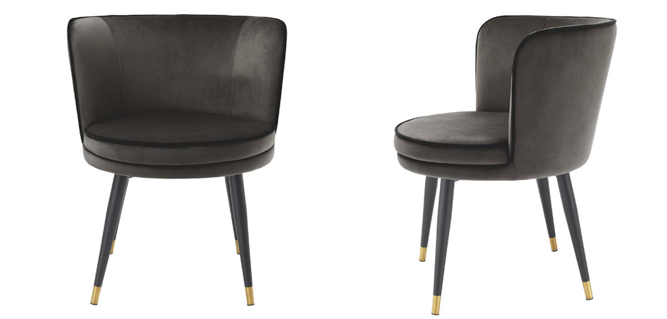 Стул Eichholtz Dining Chair Grenada grey