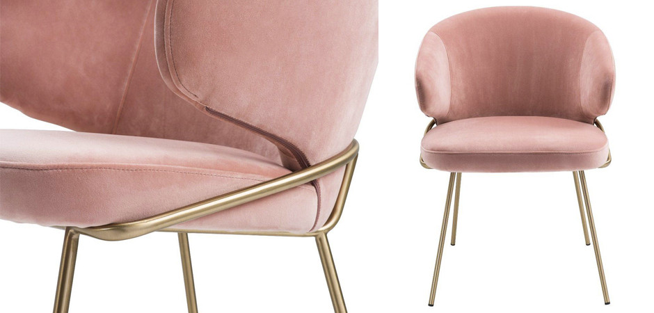 Стул Eichholtz Dining Chair Kinley nude