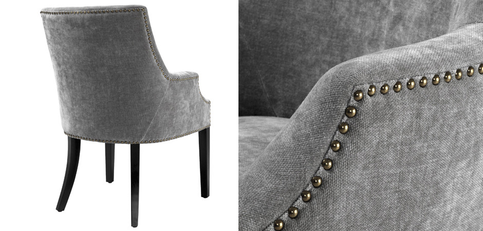 Стул Eichholtz Dining Chair Legacy grey