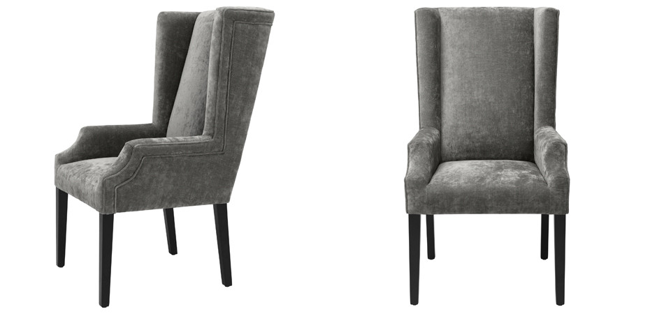 Стул Eichholtz Dining Chair Tempio grey
