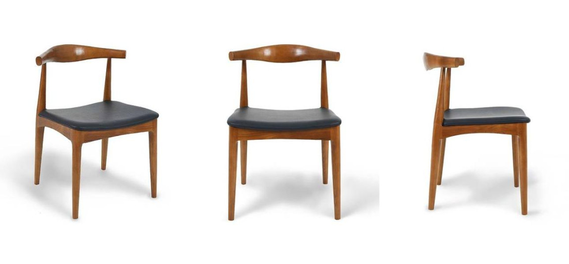 Стул Elbow HANS J.WEGNER Темный Ясень