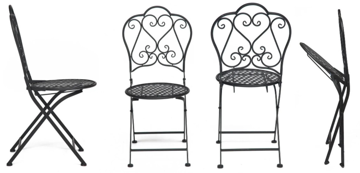 Стул Forged Patterns Love Black