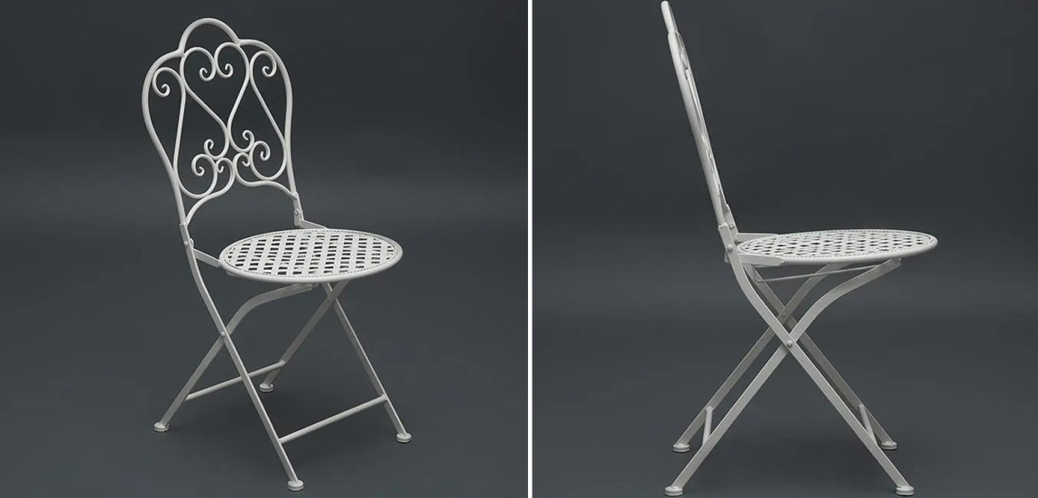 Стул Forged Patterns Love White