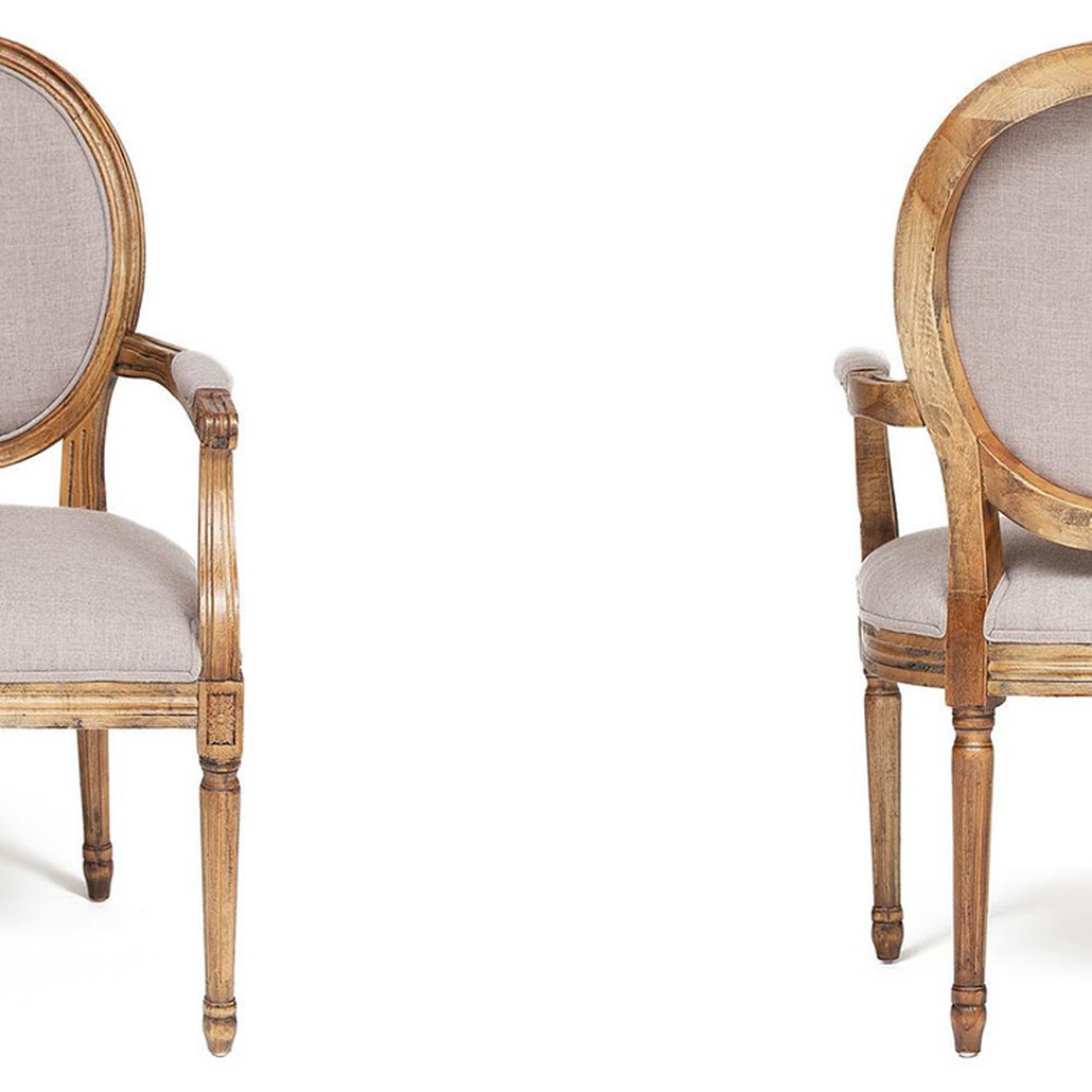 Стул French armchair Provence gray