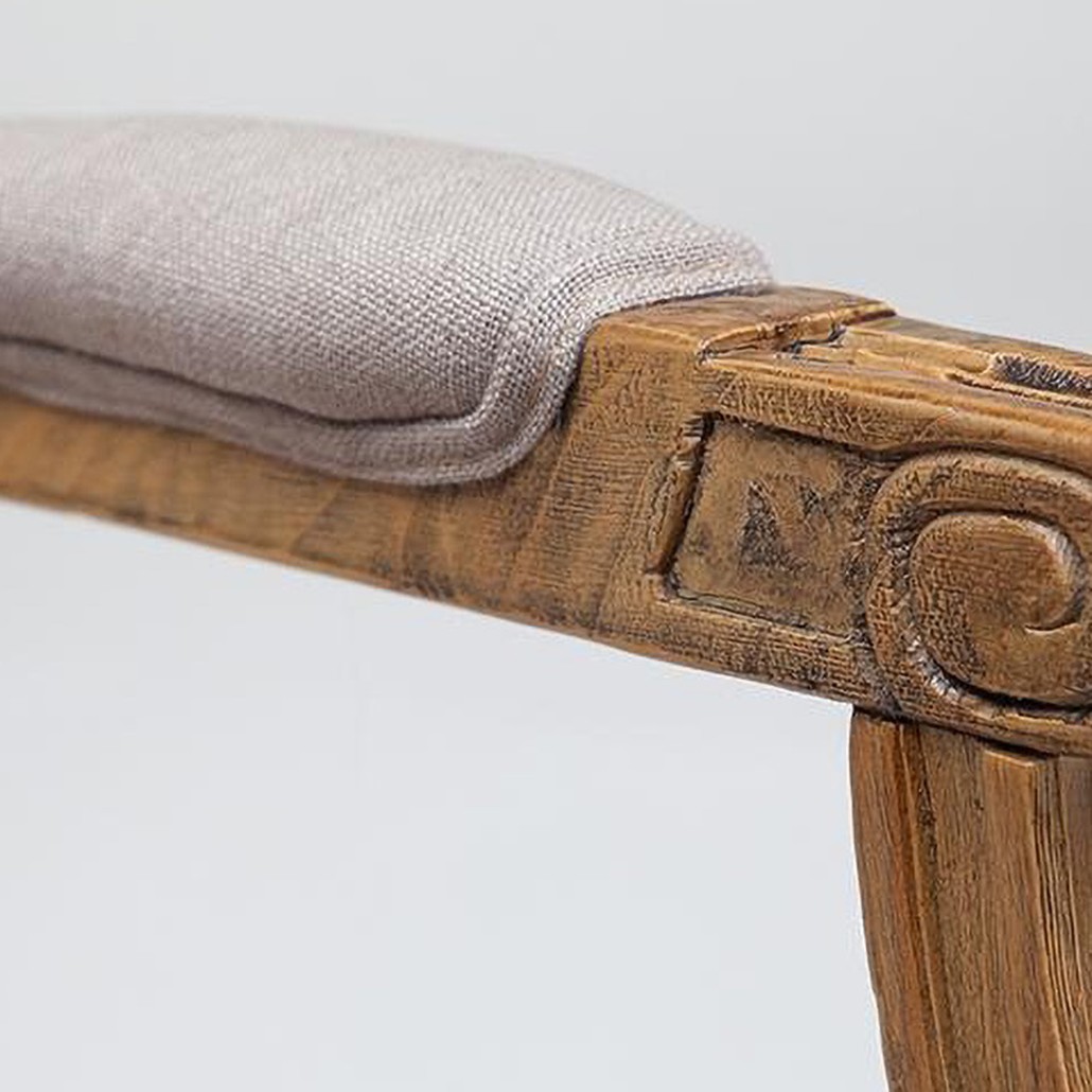 Стул French armchair Provence gray