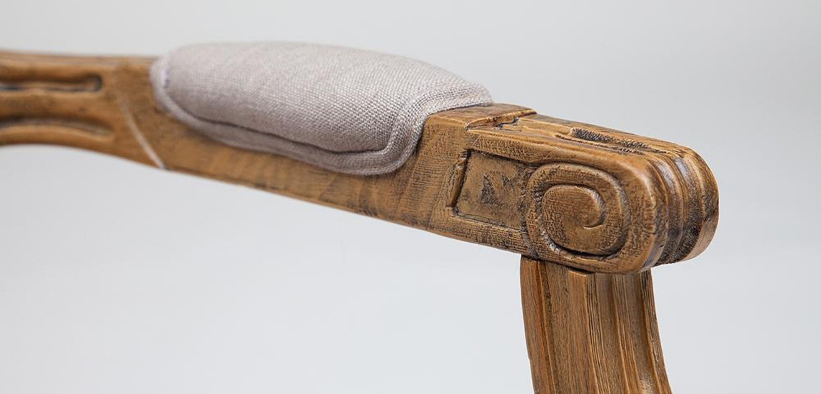 Стул French armchair Provence gray