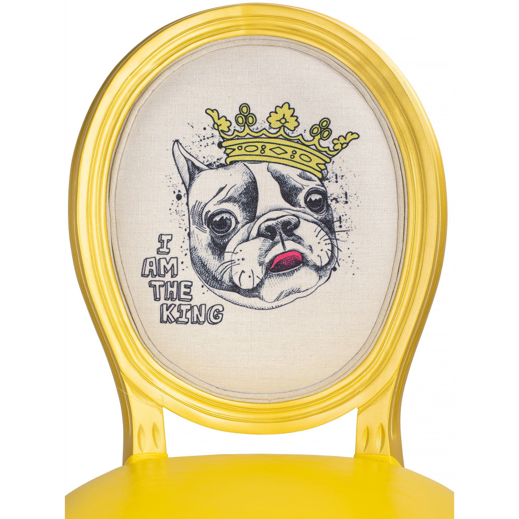 Стул French Bul yellow