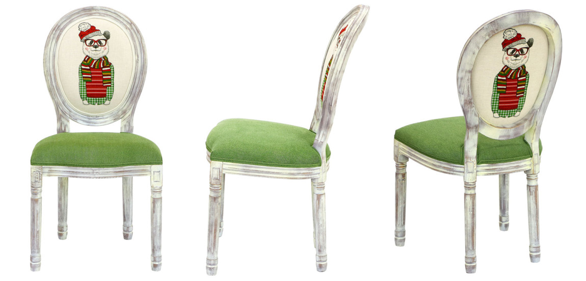 Стул French chair Polar Bear