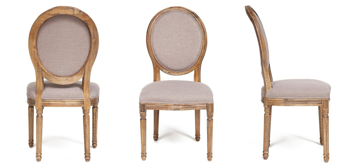 Стул French chair Provence gray
