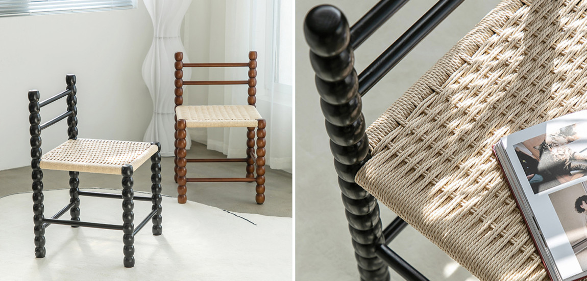 Стул French Corner Chair Black