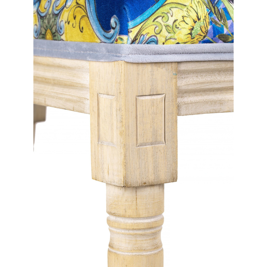 Стул French Extra blue