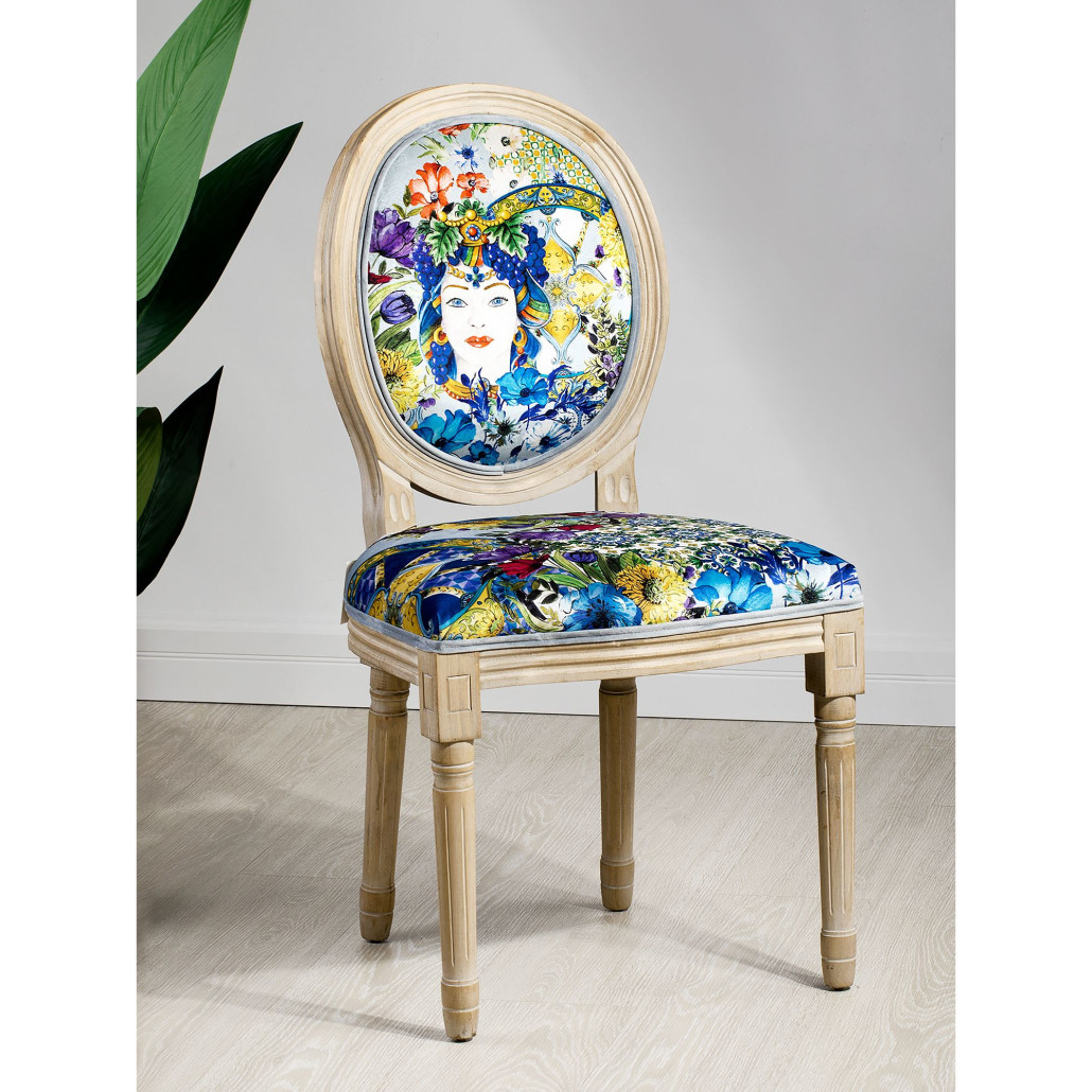 Стул French Extra blue