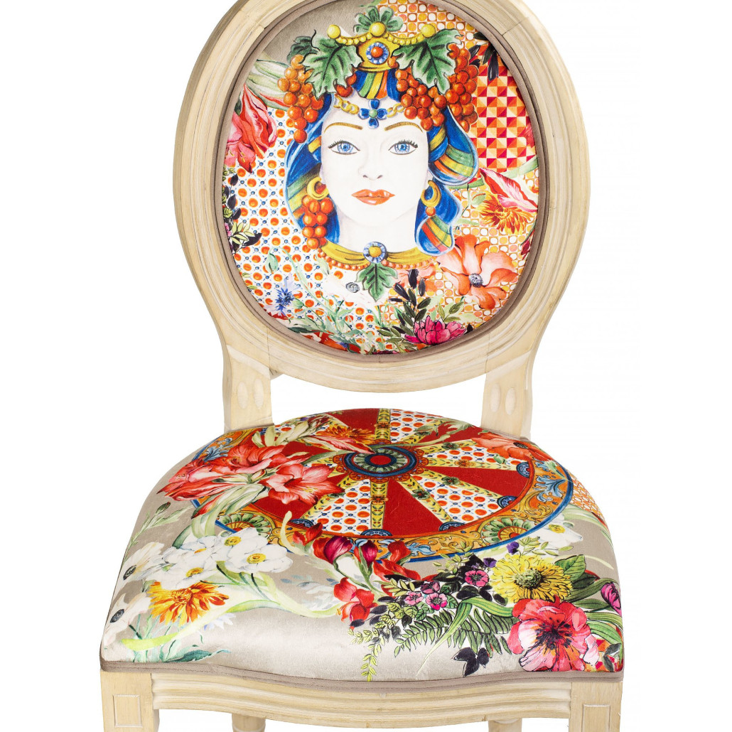 Стул French Extra red