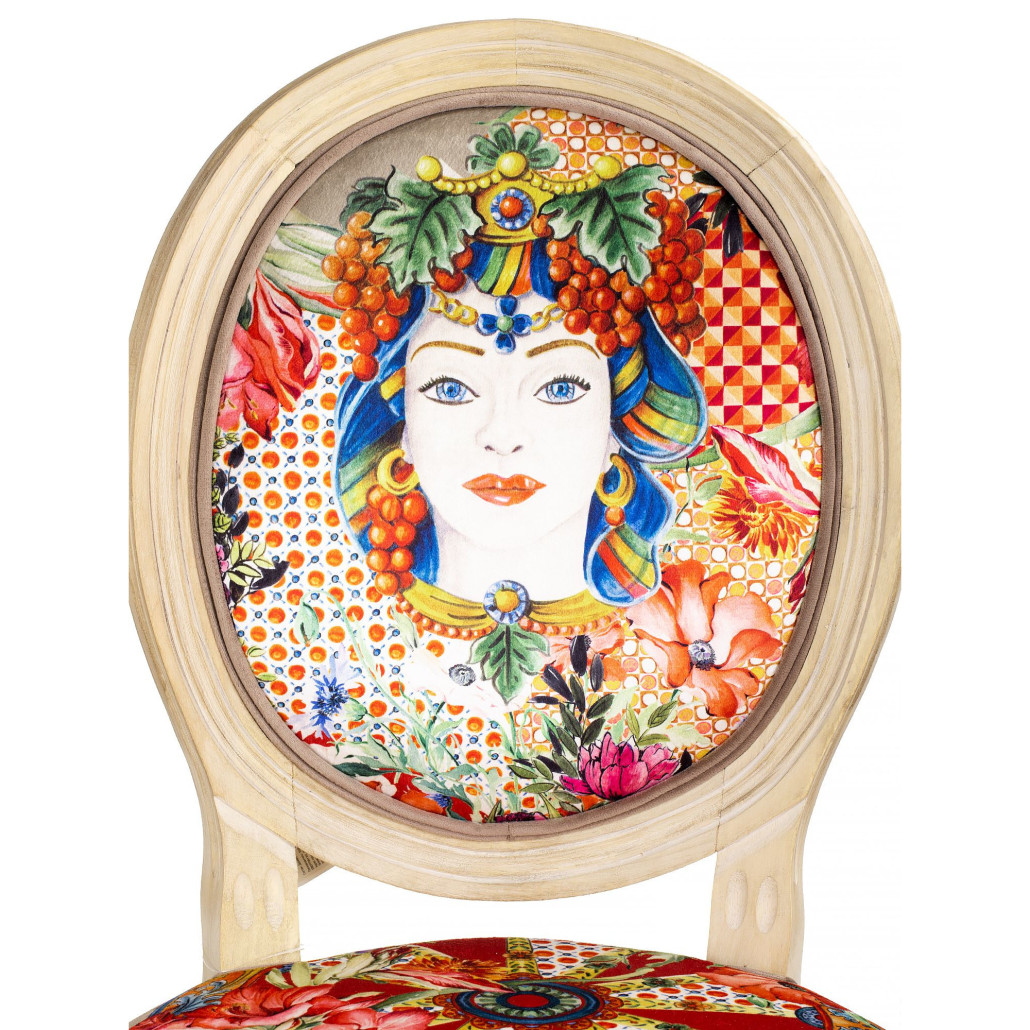 Стул French Extra red