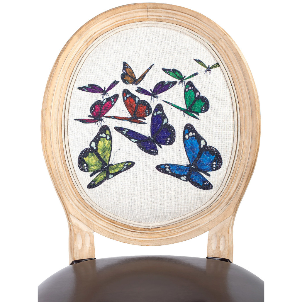 Стул French Field of butterflies