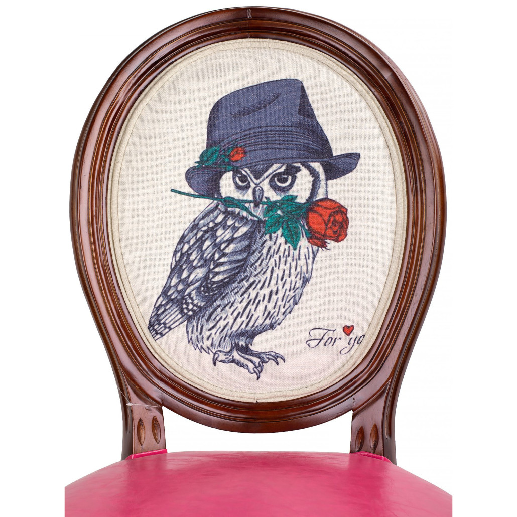 Стул French the owl is elegant