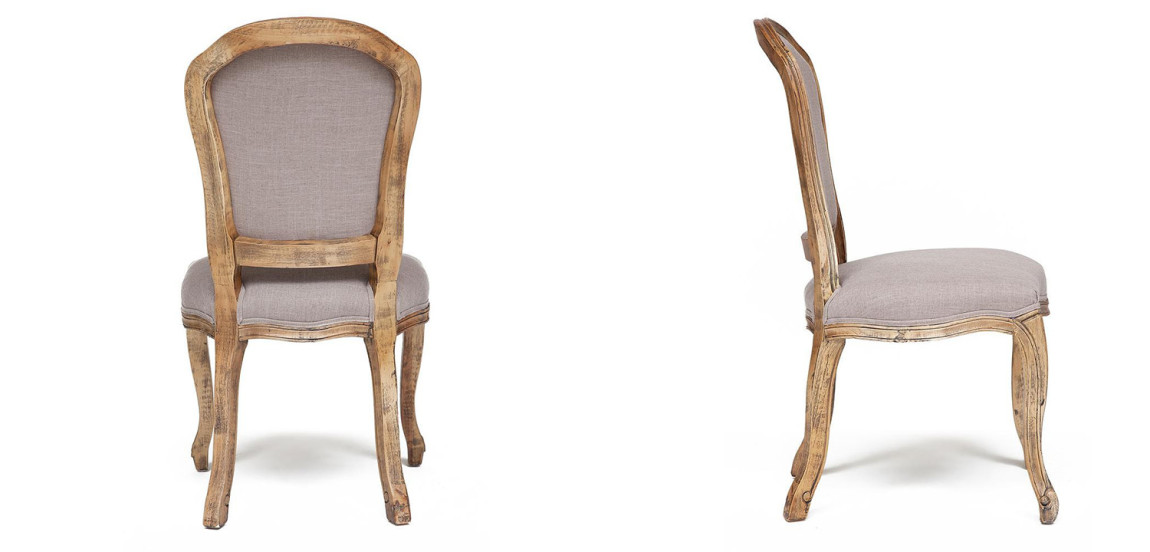 Стул French vintage gray chair Provence