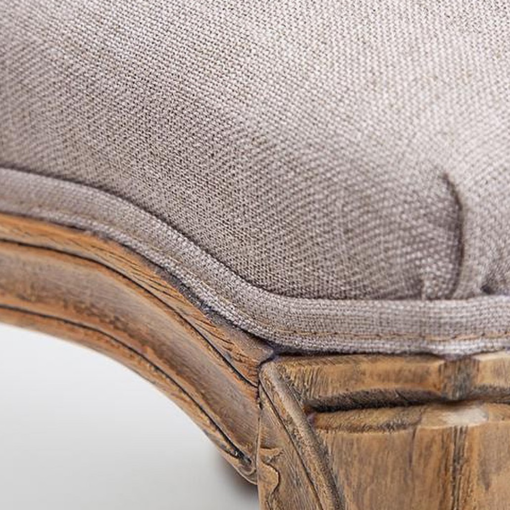 Стул French vintage gray chair Provence