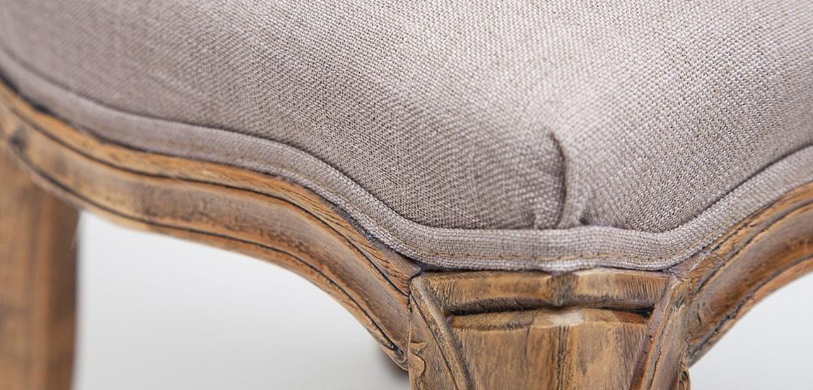 Стул French vintage gray chair Provence