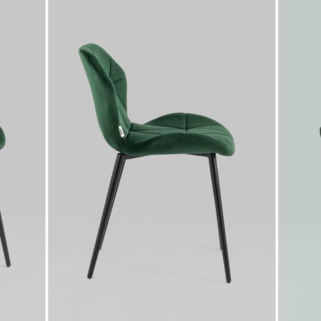 Стул Jeroen Chair II Зеленый Велюр