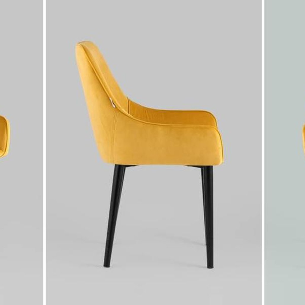 Стул Joan Chair Велюр Мандариновый Цвет