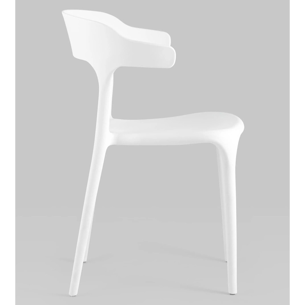 Стул Joris White Plastic