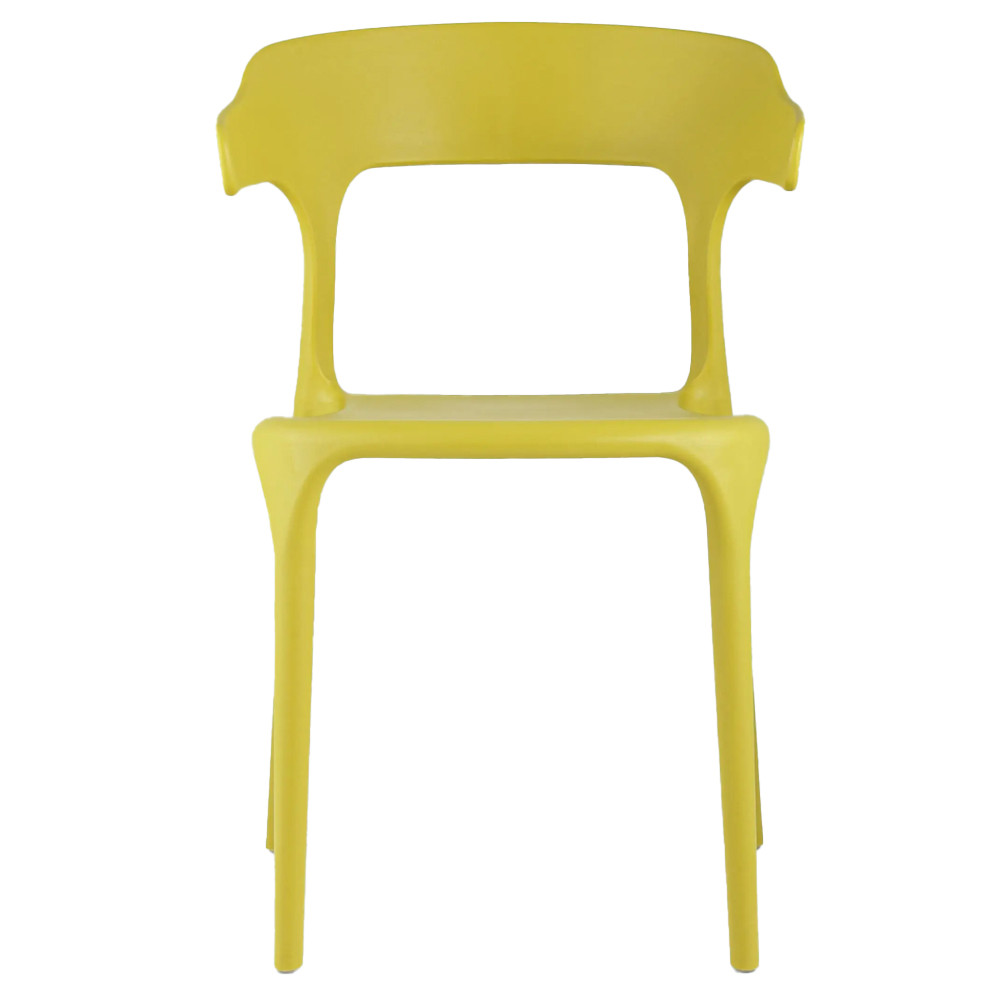 Стул Joris Yellow Plastic