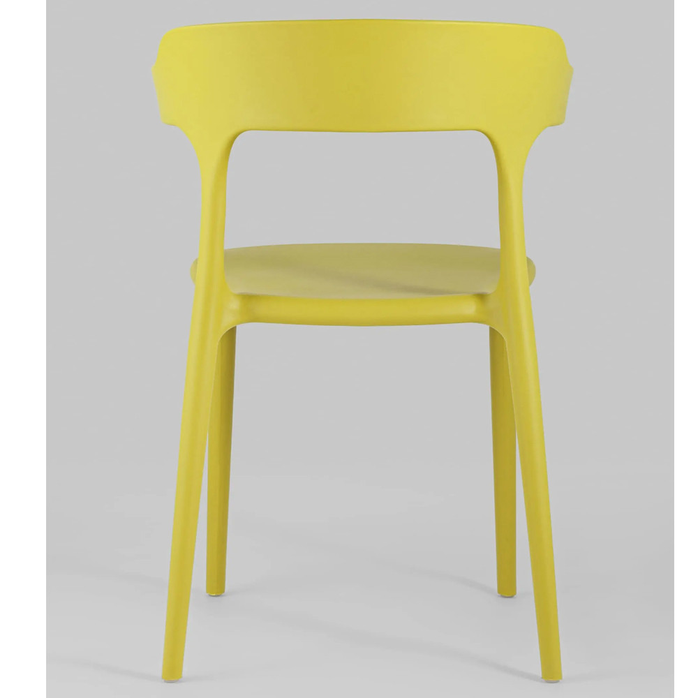 Стул Joris Yellow Plastic