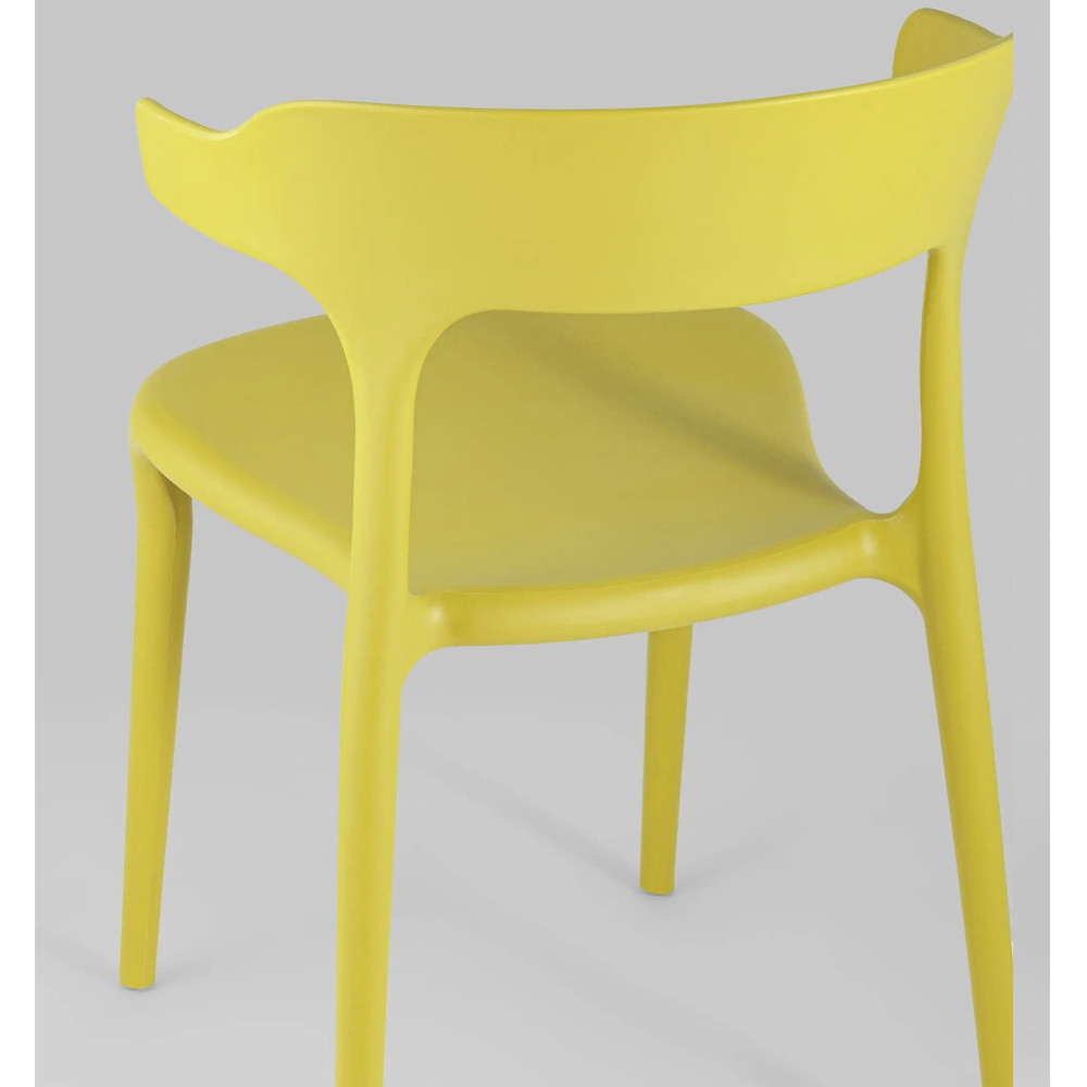 Стул Joris Yellow Plastic
