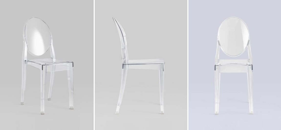 Стул Louis Ghost Chair Philippe Starck
