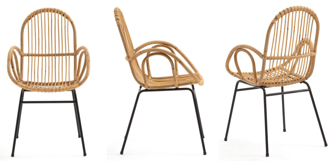 Стул Lucca Wicker Chair