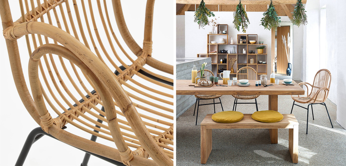 Стул Lucca Wicker Chair